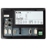 Control panel with PLC as SWD coordinator, 24 VDC, 7 Inches PCT-Display, 1024x600, 2xEthernet, 1xRS232, 1xRS485, 1xCAN,1xSWD, 1xProfibus