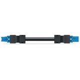 pre-assembled connecting cable Eca Plug/open-ended black