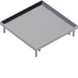 levelable stainless steel cassette Q16 for revision opening flooring d