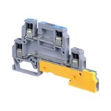 D4/6,A,NLP, SCREW CLAMP, TERMINAL BLOCK, INSTALLATION, GREY, 6MM SPACING