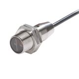 Photoelectric sensor, M18 threaded barrel, stainless steel, red LED, b E3FC7023D