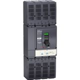 Circuit breaker, ComPact NSX630 TM-DC, 2 poles, 630A