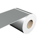Device marking, Self-adhesive, 101 mm, Polyester, silver