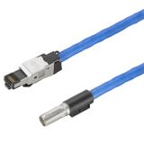 Data insert with cable (industrial connectors), Cable length: 3 m, Cat