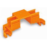 Mounting carrier for 4 connectors 243 Series orange