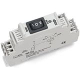 Relay module Nominal input voltage: 24 VDC 1 make contact gray