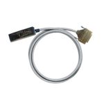 PLC-wire, Analogue signals, 25-pole, Cable LiYCY, 3 m, 0.25 mm²