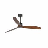 JUST FAN BLACK/WOOD CEILING FAN WITH DC MOTOR