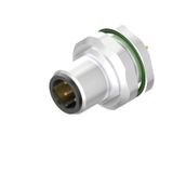 Circular plug connector, installation (PCB connection system), M12, Nu