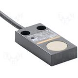 Proximity sensor, inductive, shielded, 5 mm, DC, 3-wire, NPN-NC, 2 m c