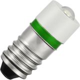 E10 Starled T10x23.5 24/28V 20mA AC/DC Clear Green 25Khrs