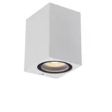 Lucide ZARO - Wall spotlight Outdoor - 1xGU10 - IP44 - White