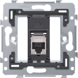 1 RJ45 connection STP Cat. 5E, PoE++ ready, flat model, incl. base 71