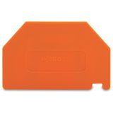 Separator plate 2 mm thick oversized orange