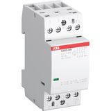 Modular installation contactor 4 NC contacts Coilvoltage: 12V AC/DC