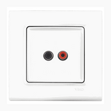 Linnera-Rollina Music Broadcast (Speaker) Socket White