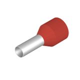 Wire end ferrule, Standard, 10 mm², Stripping length: 17 mm, red