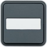 CUBYKO WALL INSCRIPTION BUTTON IP55 GRAY