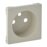 Cover plate Valena Life - 2P+E socket - French standard - ivory
