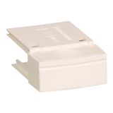 blanking cover for aux. contacts, Tesys Ultra, communication, or function module location LU9