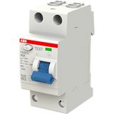 FX202 A-40/0.03 Residual Current Circuit Breaker 2P A type 30 mA