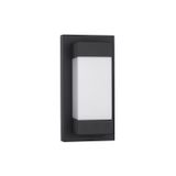 Sandy Black Aluminium Acrylic Diffuser LED 18 Watt 2132Lm 3000K 220-240V Beam Angle 120º IP65 L: 14.5 W: 10.2 H: 29 cm