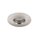 IP65 MR16/GU10 Die-Cast Bathroom Downlight Satin Chrome