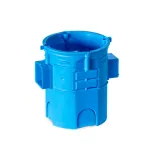 Flush mounted junction box S60G blue