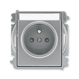 5519E-A02352 36 Socket outlet with earthing pin, shuttered, with labelling field