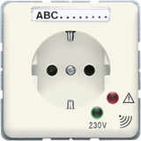 SCHUKO® socket with surge voltage prot. 521ZNAUF