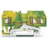 3-conductor ground terminal block 1.5 mm² center marking green-yellow