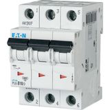 Miniature circuit breaker (MCB), 10 A, 3p, characteristic: C