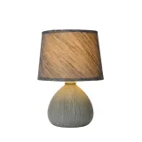 RAMZI Table Lamp E14 H26cm Grey