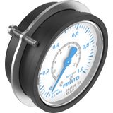 FMAP-63-1-1/4-EN Flanged precision pressure gauge