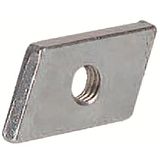 ZX256P10 Interior fitting system, 20 mm x 20 mm x 4 mm