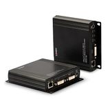 140m Cat.6 DVI-D, USB, Audio & RS232 KVM Extender Extend DVI, USB, Audio and RS-232 over a Cat.6 cable