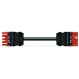 pre-assembled connecting cable Eca Plug/open-ended red