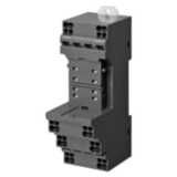 Socket, DIN rail/surface mounting, 31 mm, 8-pin, Push-in terminals PY  8102C