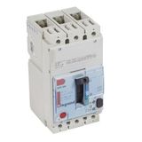 DDx³ 250 thermal circuit breaker with magnetic tripping, 3P+N/2 160A and breaking capacity 70kA