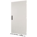 Section wide door, ventilated, right, HxW=1625x795mm, IP42, grey