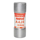 Fuse A4J - Class J - Fast-Acting 600VAC 300VDC 6A Ferrule