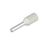 Wire end ferrule, Standard, 0.5 mm², Stripping length: 8 mm, white