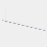 Lineal lighting system Infinite Slim Continuidad Pendant 2800mm 71.4 3000K CRI 90 ON-OFF White IP40 7372lm