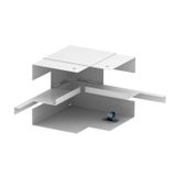 GS-SI90110RW Internal corner, symmetrical, for device installation trunking Rapid 80 type GS-S90110