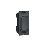 Synergy™ - Switch Grid module - 2 way retractive centre off - 20AX-250V~-anthracite