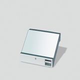 BKV 611-4/1-0 W Pass-through letterbox for installation in the wall