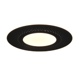 Verus LED ceiling lamp 70 cm matt black