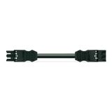 pre-assembled interconnecting cable;Eca;Socket/plug;black