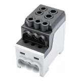 SDB 200 Distribution block Al/Cu 80030 SIMBLOCK black