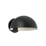 DOMINICA WALL LAMP BLACK SHADE 1XE27